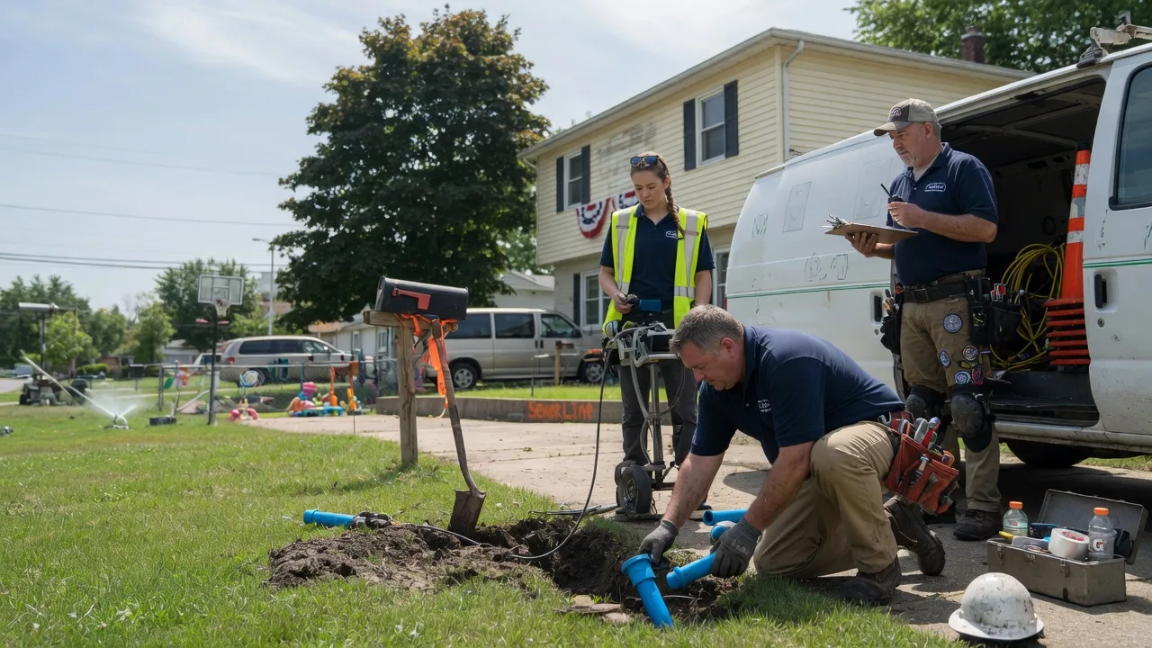 Slab Leak Repair in Leesville, OH near me